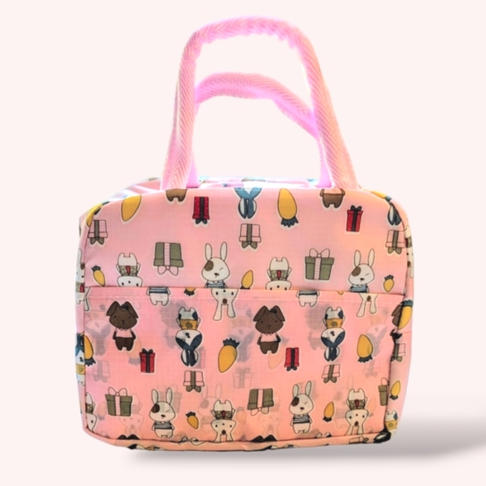 ππ°4 /$20 Insulated Baby Bottles Baby Food Lunch/Snack Tote Bunny Themed - Picture 2 of 9